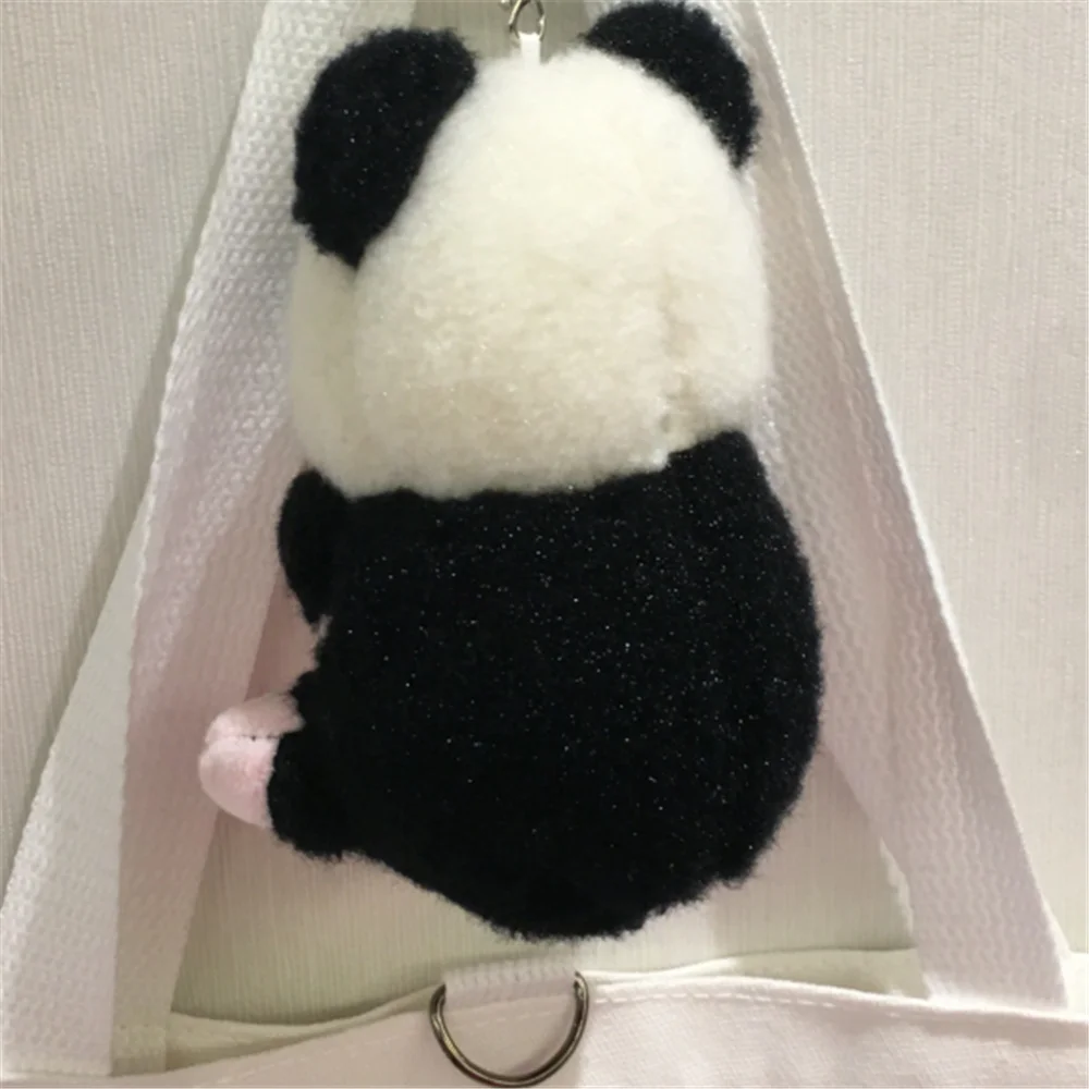 Милая Мягкая панда 11 см аксессуары кукла в подарок декоративная плюшевая