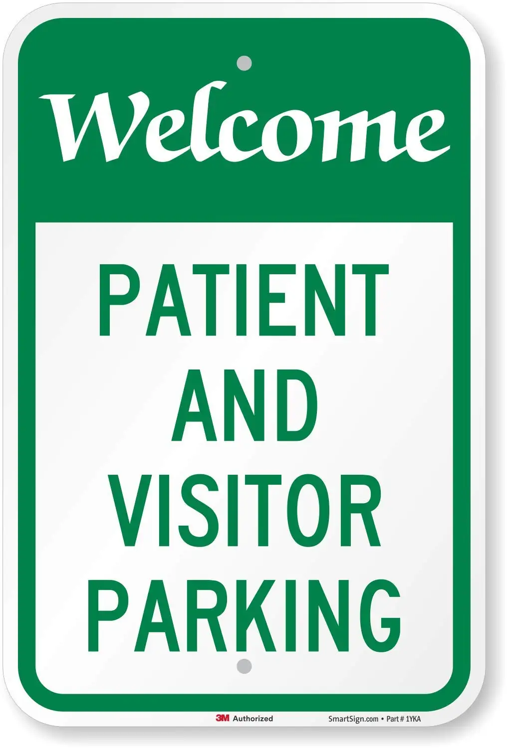 

Licensed Physician Parking Only, Violators Should Have Their Heads Examined Sign | 12" x 8" 3M Engineer Grade Reflective Al