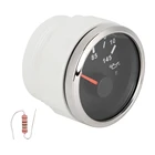 Электромагнитный манометр, универсальный индикатор давления масла в корпусе из нержавеющей стали для автомобилей, кораблей, блоков двигателей