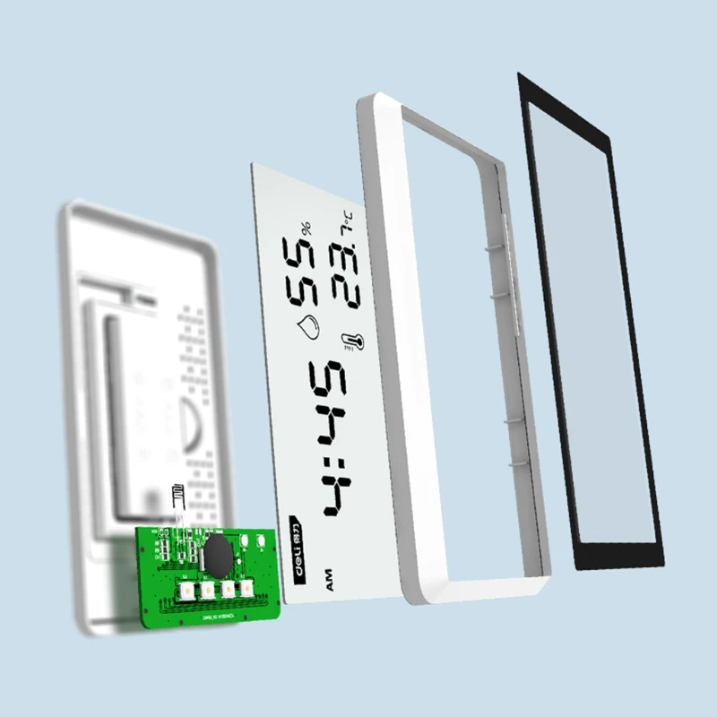 

LCD Digital Hygrometer Thermometer High Precise Electronic Temperature Humidity Monitor Indoor Outdoor Weather Station