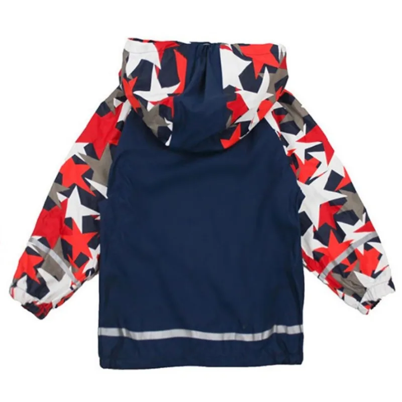 Весна лето и осень новинка детский дождевик-пончо из искусственной кожи детская