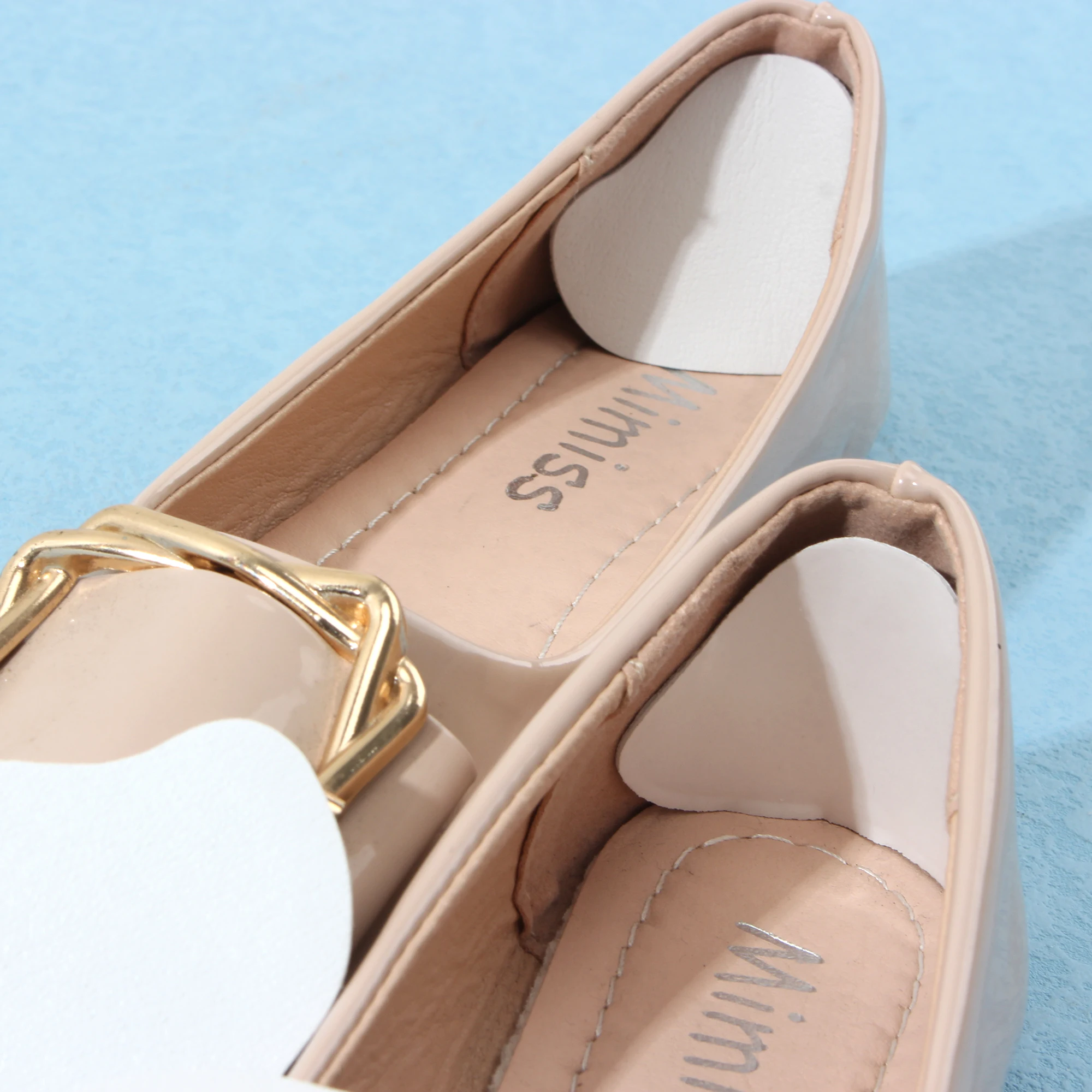 4pcs Invisible Heel Sticker Sport Running Shoes Insoles Liner Grips Protector Sticker Patch Adjust Size Protect Heel Foot Care