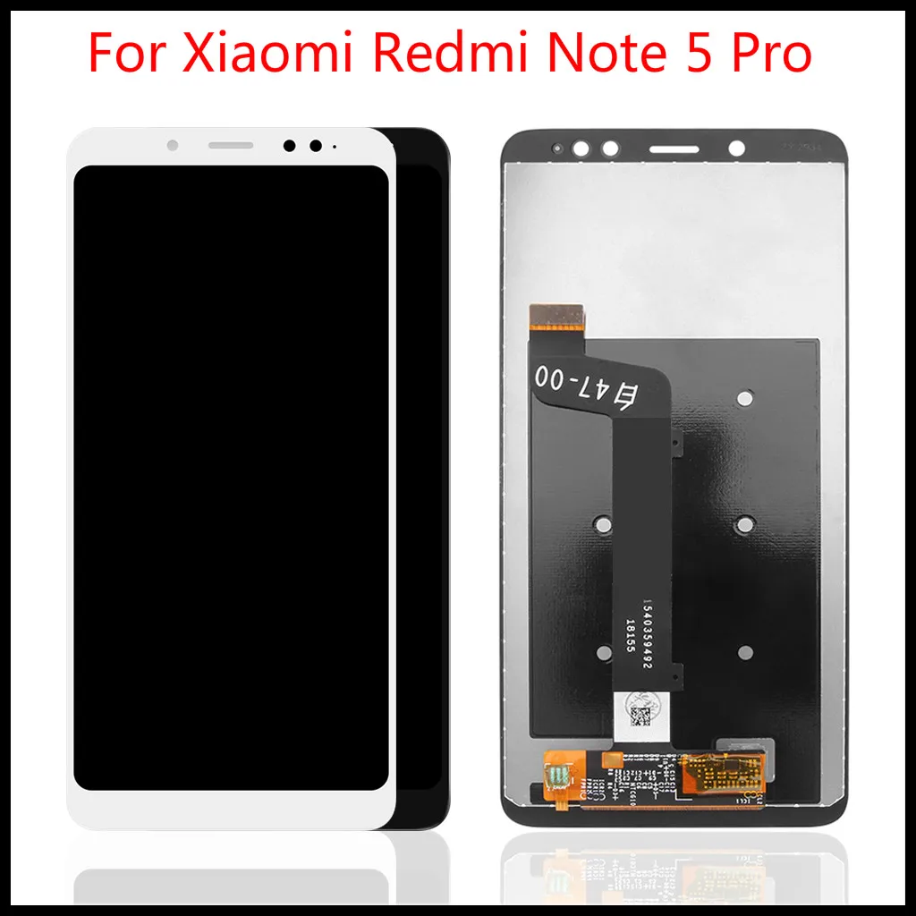 Оригинальный Для Xiaomi Redmi Note 5 Pro ЖК дисплей дигитайзер с рамкой для Дисплей в сборе