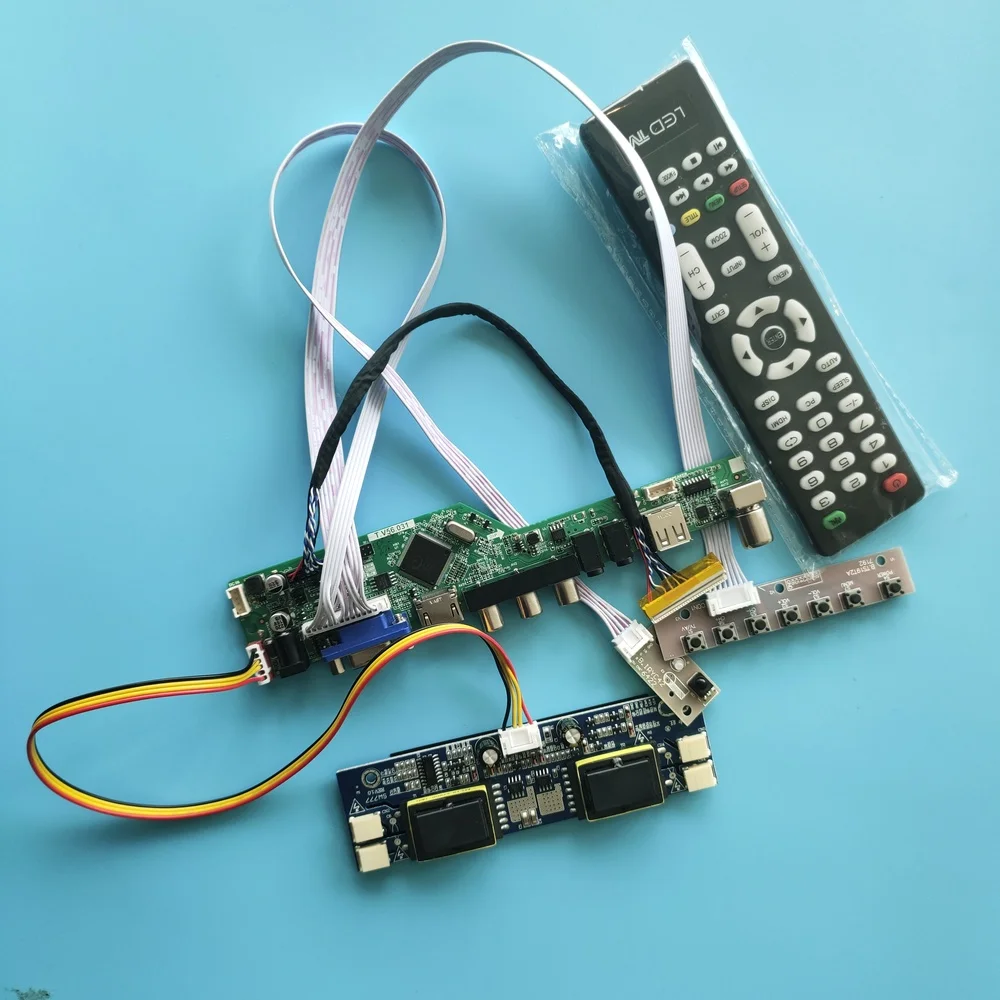 Для M190PW01 V1 1440X900 19 &quot4 лампы AV TV card 30pin интерфейс USB разрешение цифровой сигнал