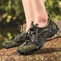 sneakers casual travel outdoor summer breathable men hiking mesh climbing trekking shoes men sport shoes quick dry water shoes