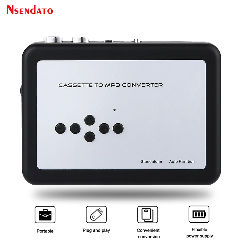 To Mp3 Converter Tapes Cassette  Player Recorder Save Mp3 File To Usb Flash/usb