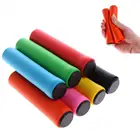 1 пара Ультра-светильник Non-Slip мягкий силиконовый грипса на Руль Горный велосипед губчатые чехлы