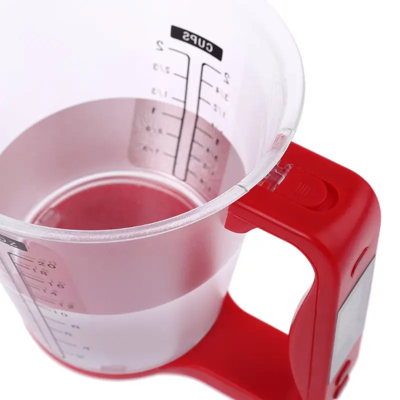 2020 новые цифровые весы с измерительным чашкой термометр кухонные температурный