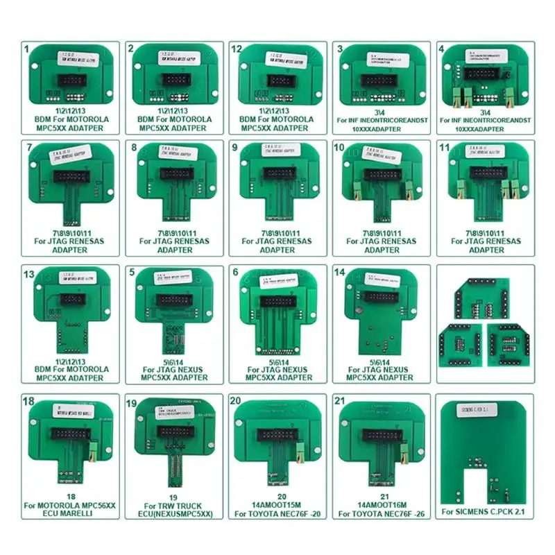 

BDM Адаптеры 22 шт./компл., зонд для KESS KTAG FGTECH BDM100 BDM, программатор рамы, Prob, полный комплект, BDM Рамка, ECU Программатор