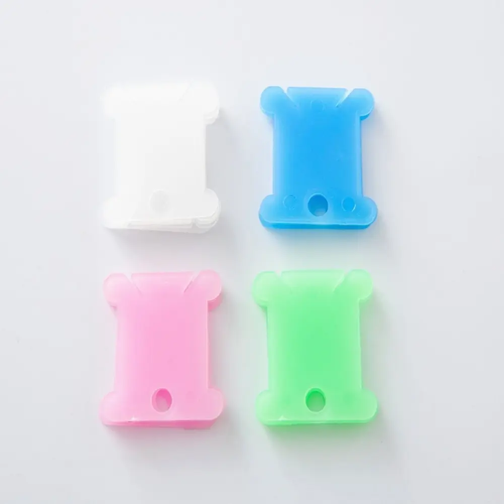 

100/120pcs Cross Stitch Storage Holder Plastic Sewing Thread Winding Board Card Embroidery Floss Craft Thread Bobbins Organizer
