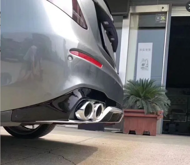 Задний спойлер для Benz E W213 задний диффузор E320LE260LE300L E53 стильный из полипропилена
