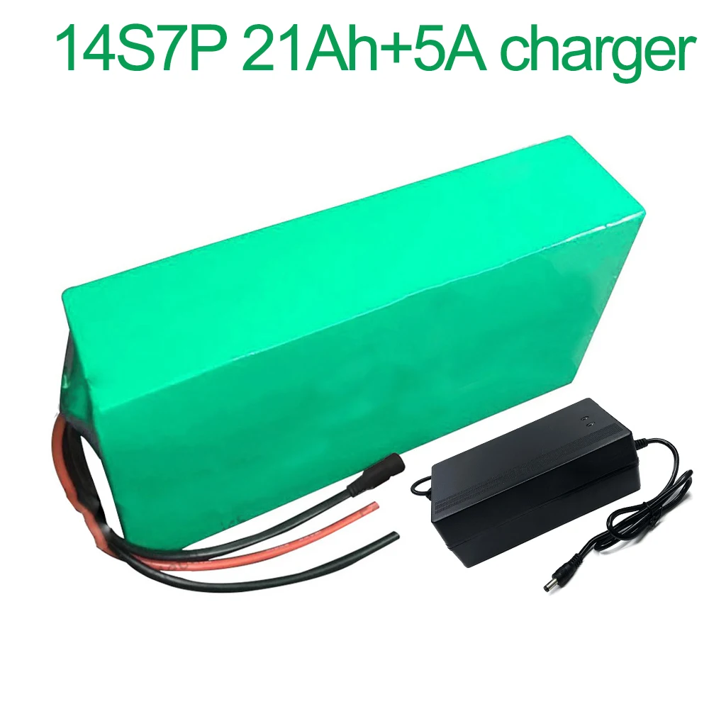 Комплект литий-ионных батарей для электровелосипеда с зарядным устройством 5A 52 в