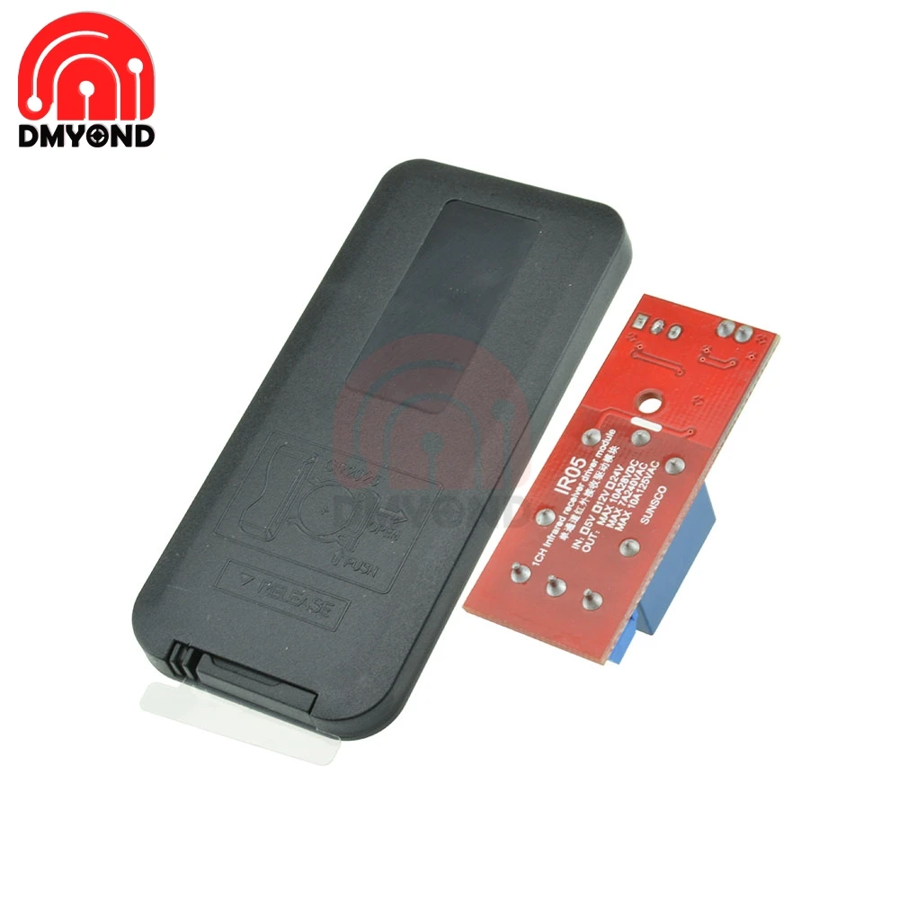 Инфракрасный релейный переключатель 5 В 12 контроль температуры светодиодный с