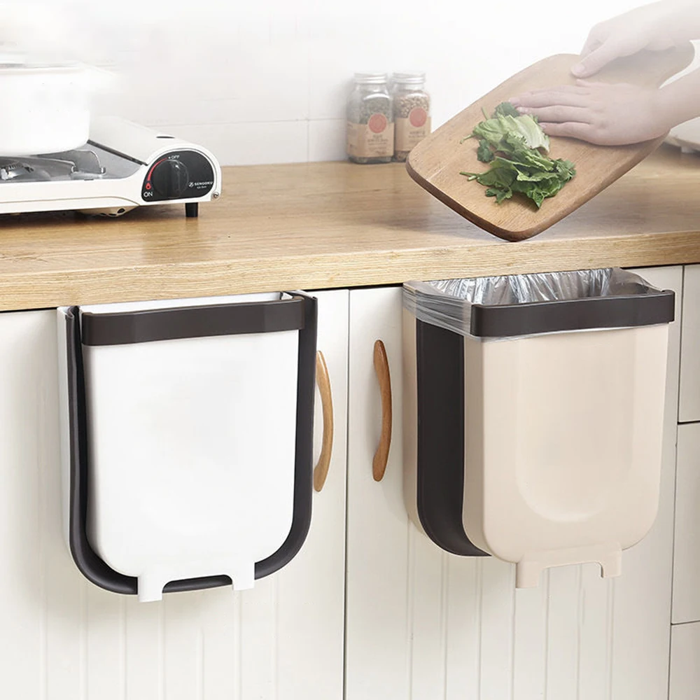 

Складная мусорная корзина для кухни, 5 л, 9 л