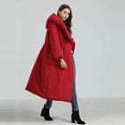 Брендовая новая зимняя коллекция куртки 2021 стильное непродуваемое Женское пальто 2021 женское стеганое пальто куртки Длинные теплые парки Топы