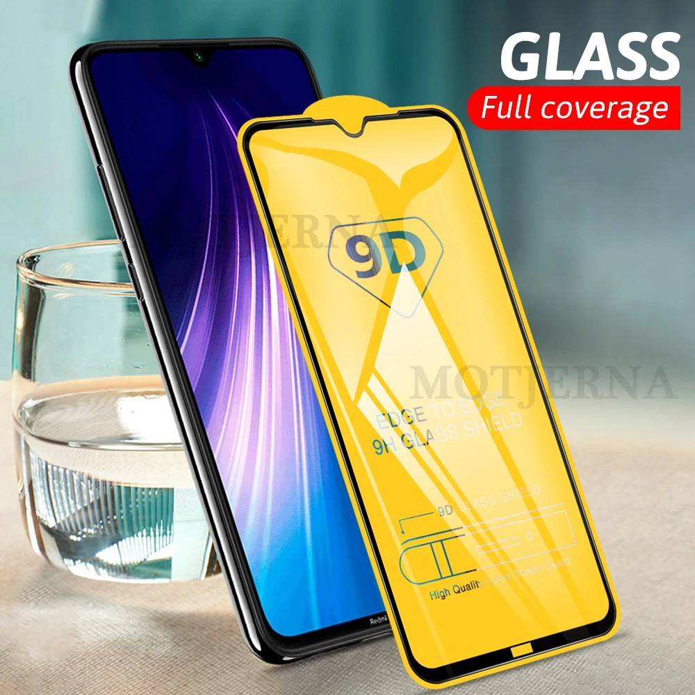 2 в 1 9D пленка для объектива камеры $ Защита экрана xiaomi Redmi Note 8T 7A закаленное стекло