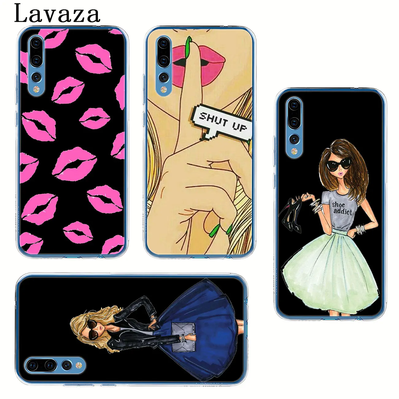 Lavaza Best Friend Shopping girl Phone Case for Huawei Y9 Y7 Prime 2018 2019 Honor 20 10 8 8A 8X 9X 9 Lite 7C 7X 7A Pro Cover | Мобильные