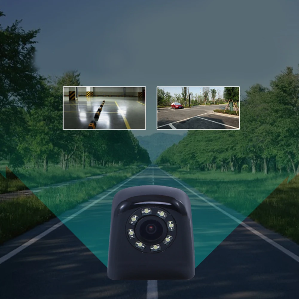 Водонепроницаемый HD ночного видения автомобиля передняя сторона заднего вида