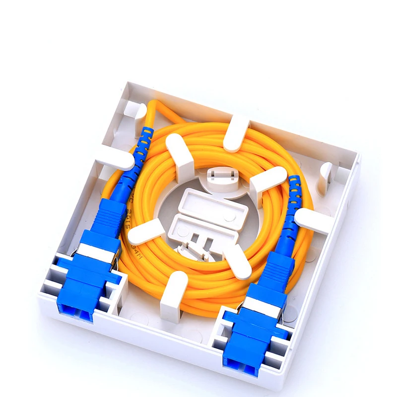 10 шт./лот 4 CoreSC LC FC ST волоконно оптическая панель FTTH Концевая коробка Ftth