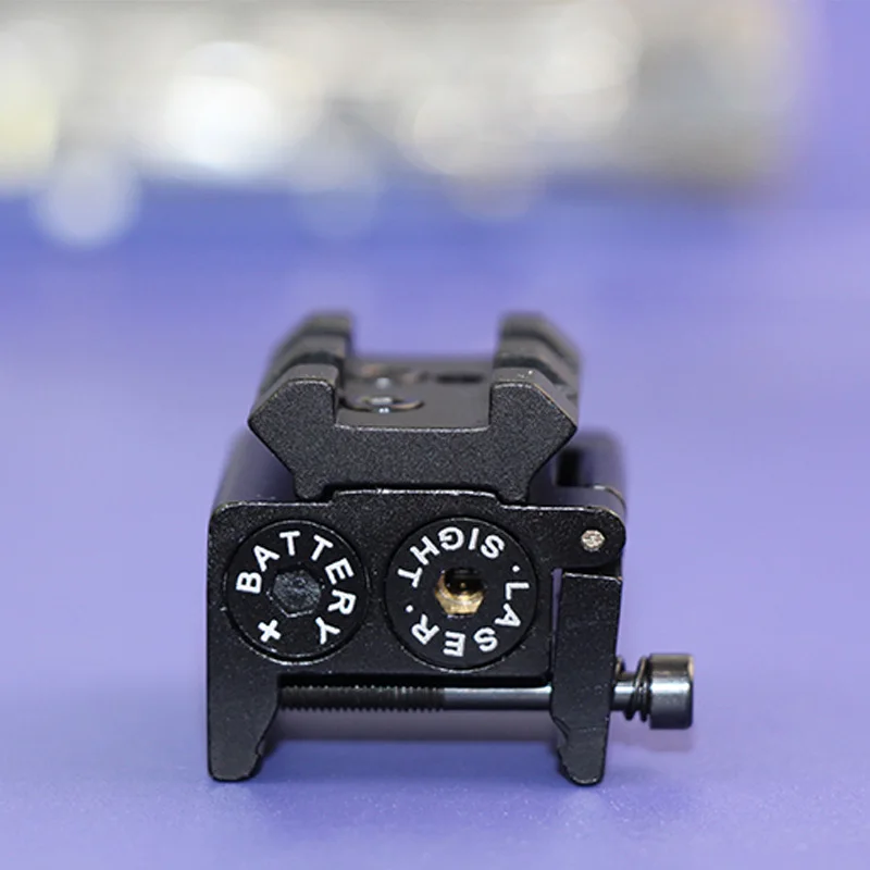 mini red laser RMR Red Dot лазерный прицел для 20 мм рейку Glock 17 19 тактический фонарь голографический прицел страйкбол пистолет принадлежности для охоты - Цвет: mini red laser