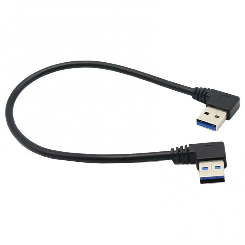 

30/60 см USB3.0 высокоскоростной двойной Штекерный кабель для передачи данных кабель для мобильного жесткого диска