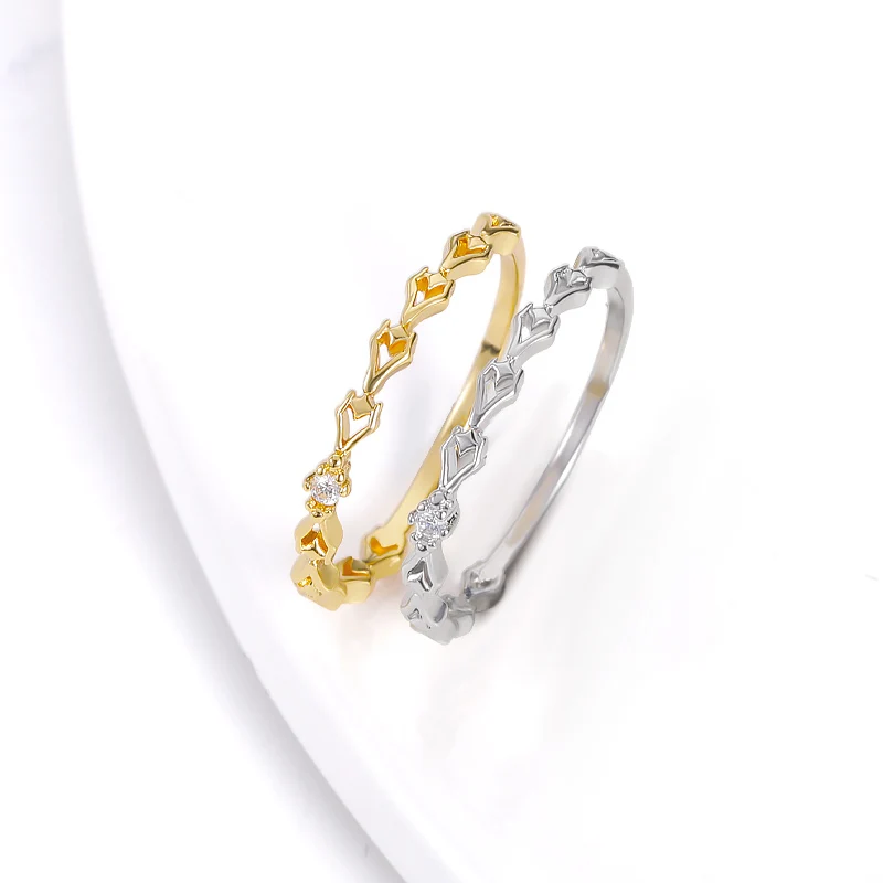 

Trend Modern Fashion Crystal Women's Ring Cubic Zirconia Engagement Rings For Women Men Accessories Female Wedding Jewelry Gift