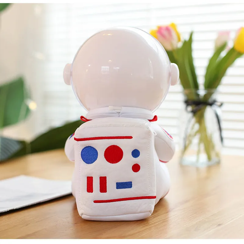 1 шт. 25 см милый астронавт плюшевый медведь плюшевая игрушка с шлемом Космический