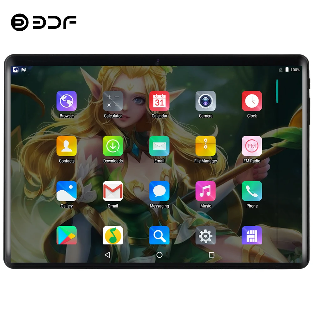 BDF обновление 10 дюймов планшетный ПК 3G Телефонный звонок 1 ГБ/32 Гб двойная SIM