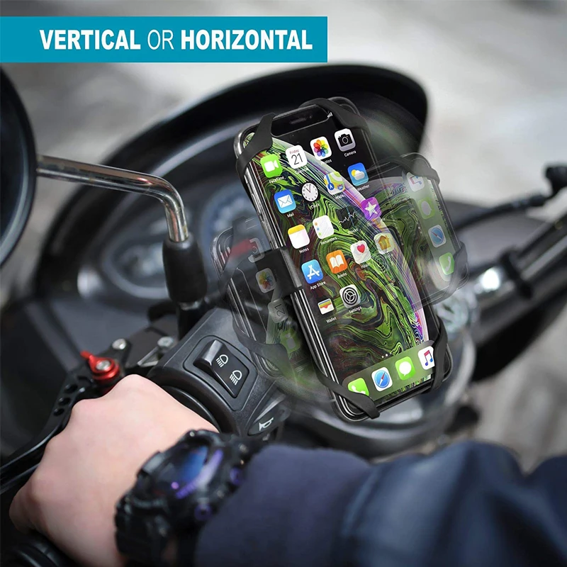 universal bike phone mount for bicycle motorcycle mtb handlebars mount cradle cell phone holder for iphone x xs samsung galaxy free global shipping