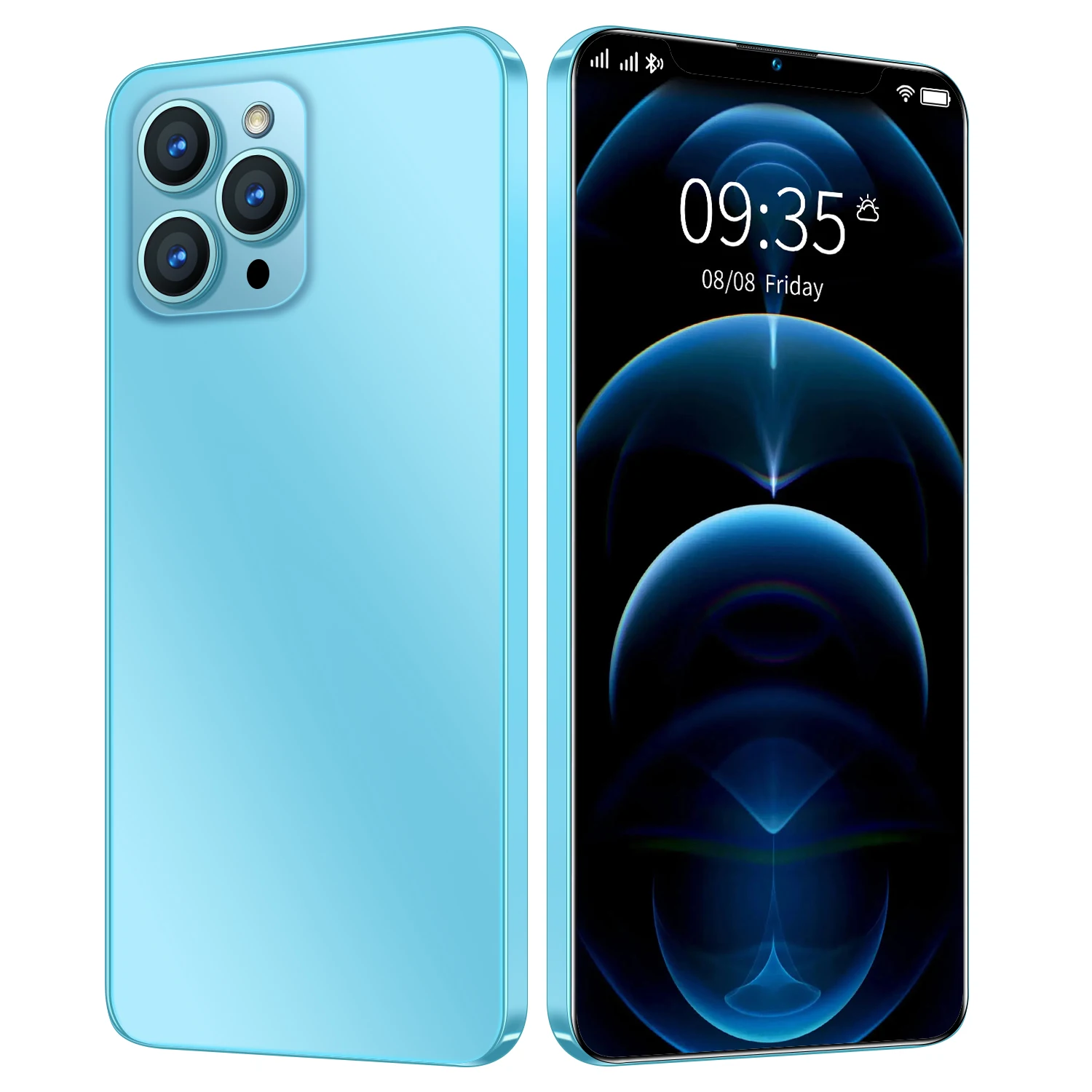 

Smartphones i12 Pro max 6.7" Snapdragon 888 48MP Rear Three Camera 12GB+512GB Global Version Android 10.0 Phone In Stock