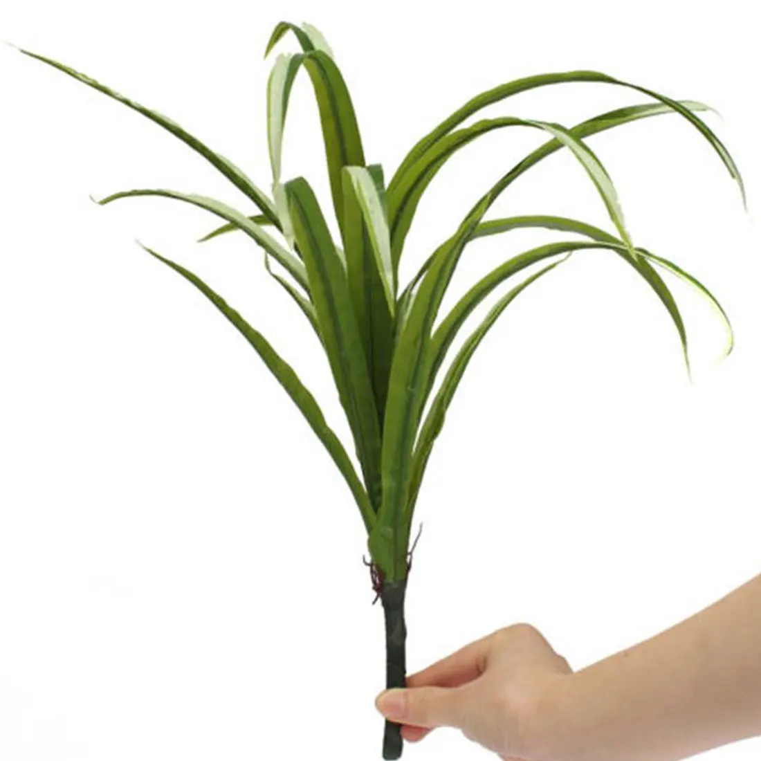 6 стилей искусственный хлорофитум цветы растения Настенный декор в горшках