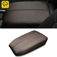 carmango car accessories center armrest box protector cover mat pad cushion decoration for volkswagen atlas teramont 2017 2019