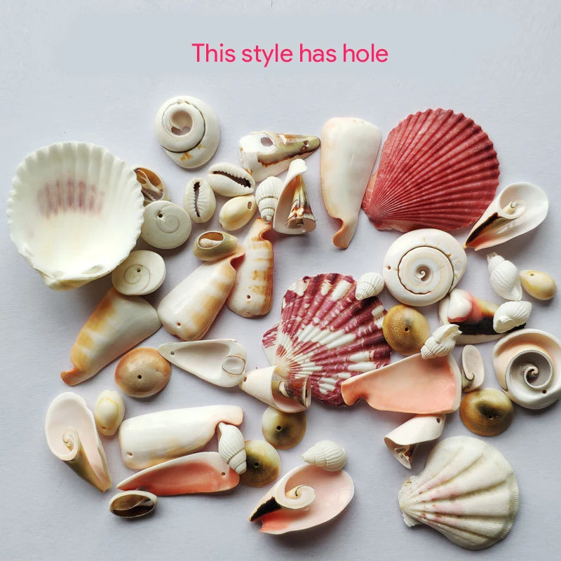 1 сумка смешанного океан ракушки пляж тема вечерние свадебные украшения из