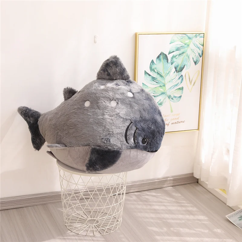 

Cute Puffer Fish Soft Globefish Plush Toy Cartoon Stuffed Marine Animals Blowfish Fish Doll Soft Pillow Kids Gift Room Decor
