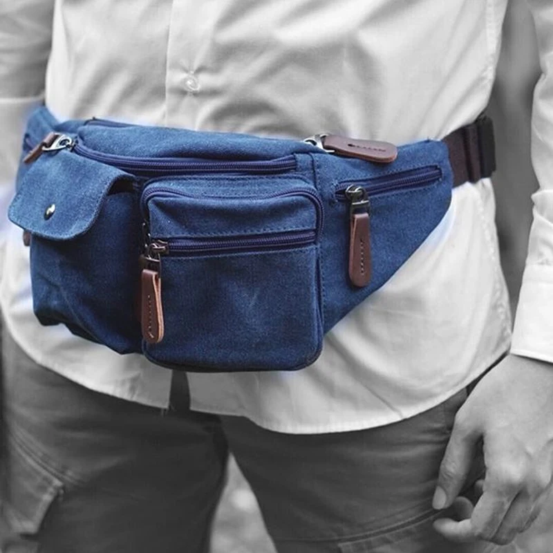 Модная нагрудная сумка мужская Холщовая Сумка через плечо портативный мобильный