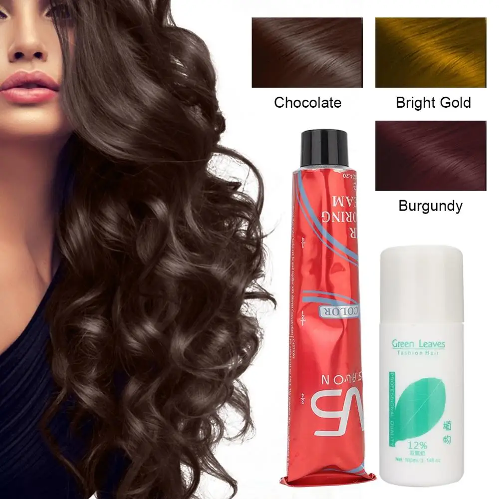 Краска для волос 100 мл унисекс DIY временная краска в салоне крем окрашивания с