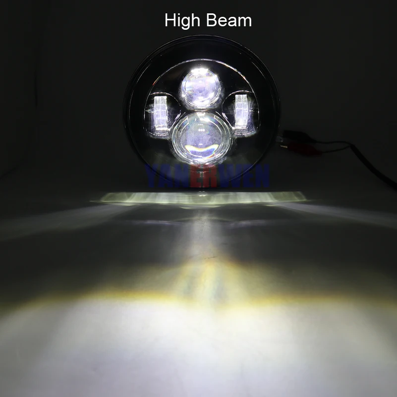 Автомобильный светильник 7 дюймовый светодиодный головной для 07-15 JEEP Wrangler JK Hummer H4