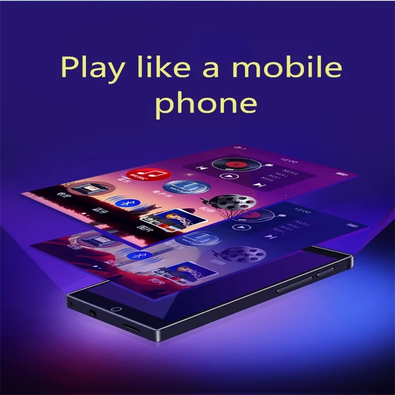 Новейший RUIZU H1 Bluetooth 5,0 MP4 плеер 4,0 дюймов полный сенсорный экран fm-радио запись электронная книга Музыка Видео плеер встроенный динамик