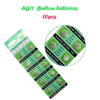 ag11 10pcs pack 20mah ag 11 362 lr721 button batteries for watch toys remote 162 sr721 cell coin alkaline battery 1 55v
