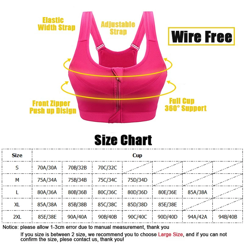 Женский бюстгальтер Пушап для йоги спортивный топ с молнией спереди сексуальный