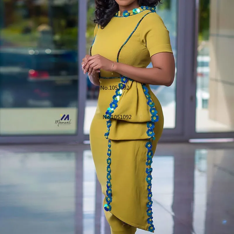 Офисная Африка одежда африканские платья для женщин 2020 элегантный модный стиль