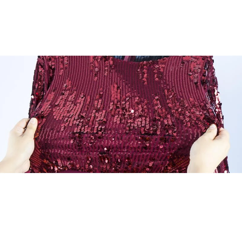 Muslim Dress Sequin Abaya Dubai Abayas For Women Hijab Dress Kaftan Caftan Turkish Dresses Evening Robe Islamic Clothing Kleding