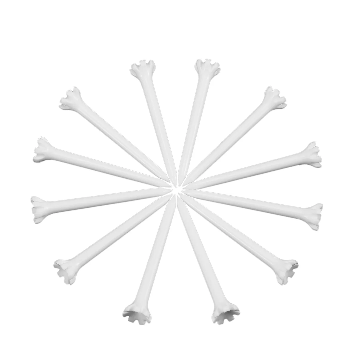 

100 шт./компл. 70 мм тройники для спорта на открытом воздухе, тренировочное оборудование, принадлежности, аксессуары для гольфов (белый)