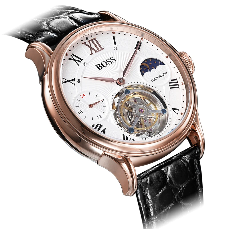 BOSS Германия часы для мужчин люксовый бренд Ограниченная серия автоматический