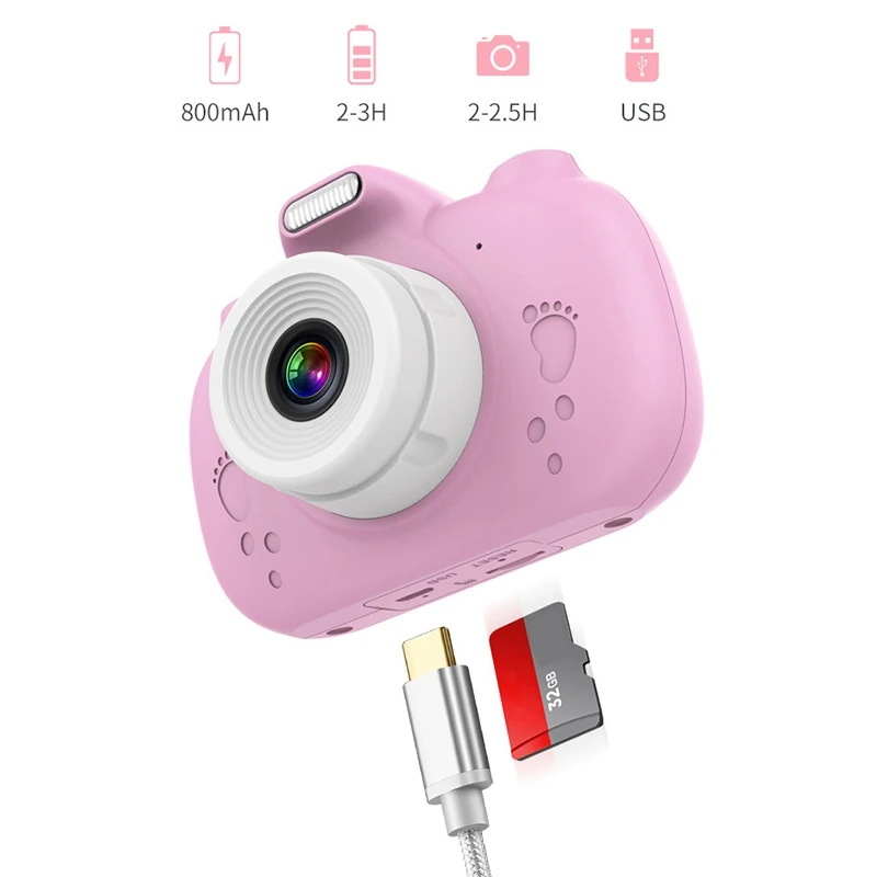 

3.0Inch Dual Camera with WiFi Cute Cartoon 2800W HD Digital Camera Photo Video Mini Child Camera