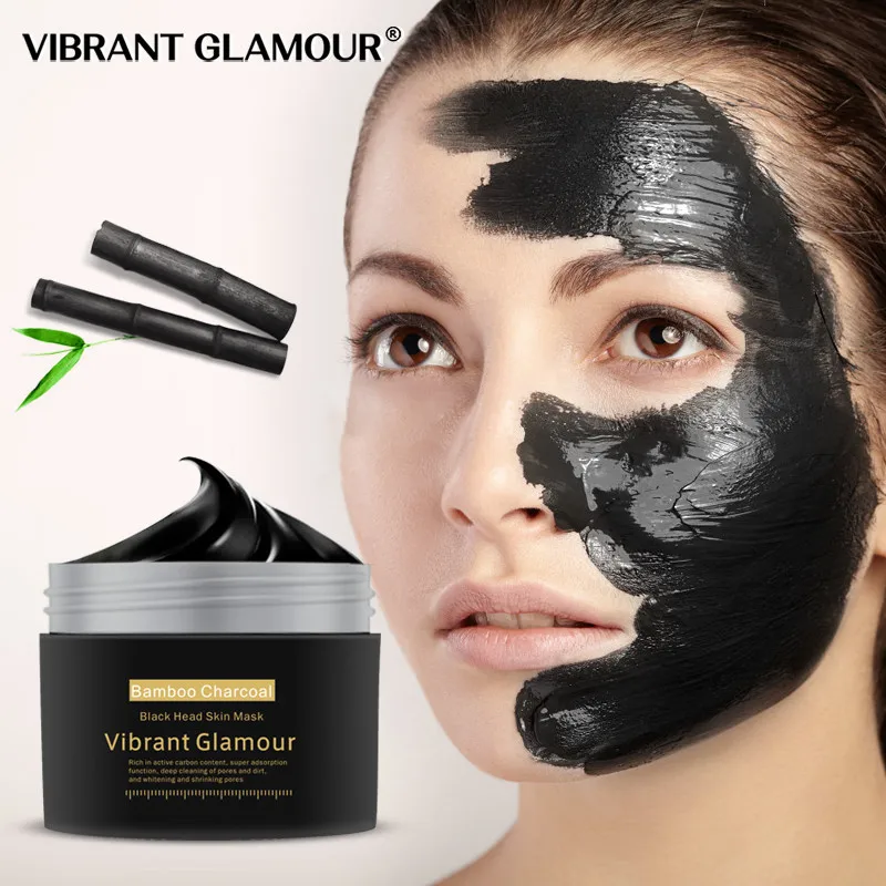 

VIBRANT GLAMOURBamboo CharcoalAcne TreatmentPeeling MaskDeep CleaningWhiteningOil ControlShrink PoresPurify The SkinNose Mask30g