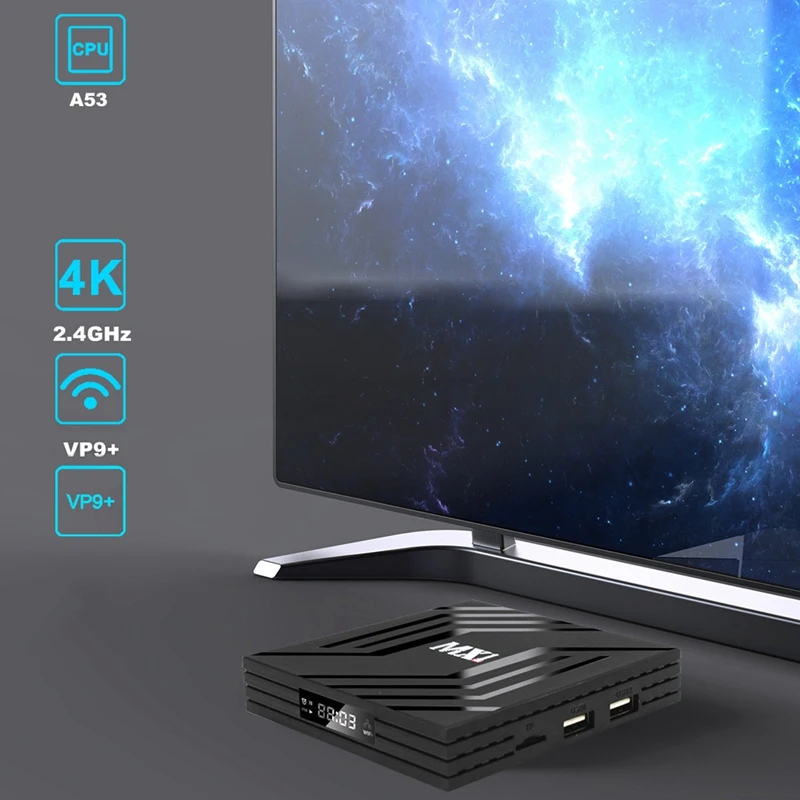 MX1 2 4G + 5GWiFi 4K HD TV BOX RK3228A 16G сетевой плеер Android 9 0 телеприставка|ТВ-приставки и