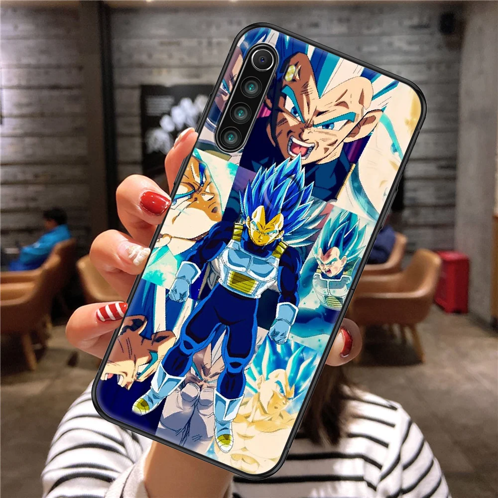 

Vegeta Anime Phone case For Xiaomi Redmi Note 7 7A 8 8T 9 9A 9S 10 K30 Pro Ultra black silicone cell cover trend prime soft
