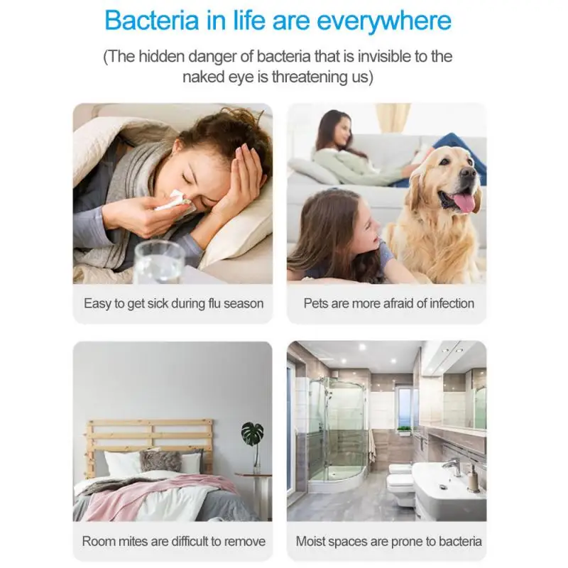 Прямая поставка дезинфекционная бактерицидная лампа прочная легкая в установке