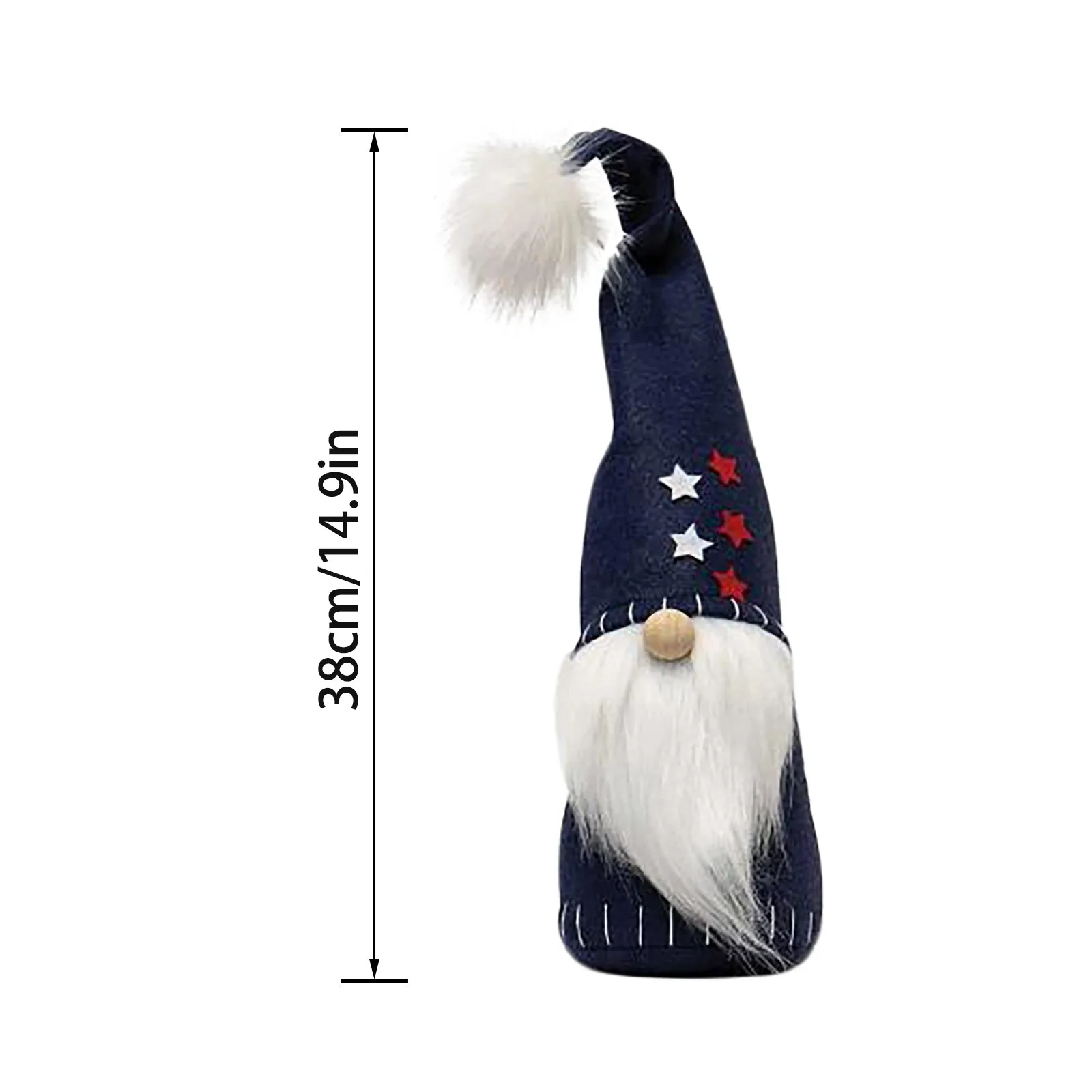 

Plush Doll Independence Day Long Legs Long Hat Dwarf Doll Home Desktop Decoration Gift For Kids Baby Children Good Quality